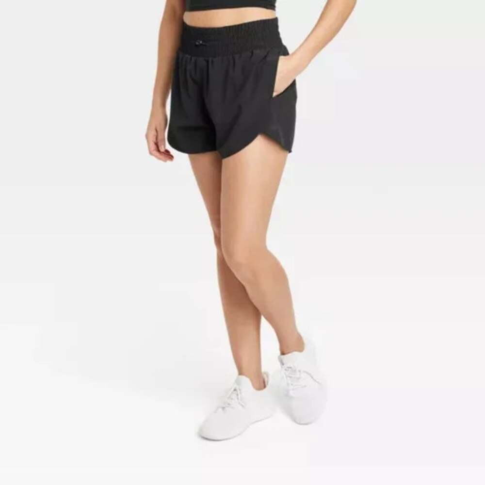 All In Motion Black Athletic Pull-On Workout Shorts Women's Size XS